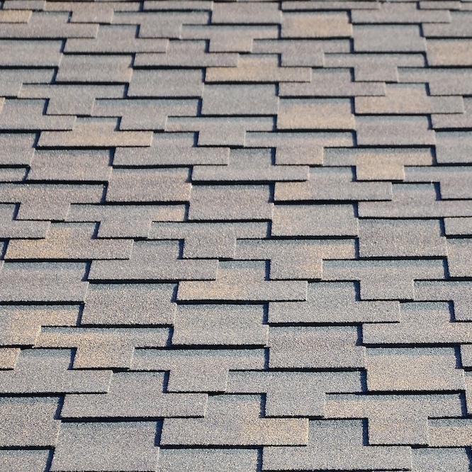 Shingle roof